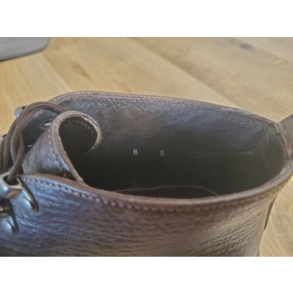 NWOT Banana Republic Mens Brown Dress Boots Size 8 Lace Up Chukka Made In Italy main image 5